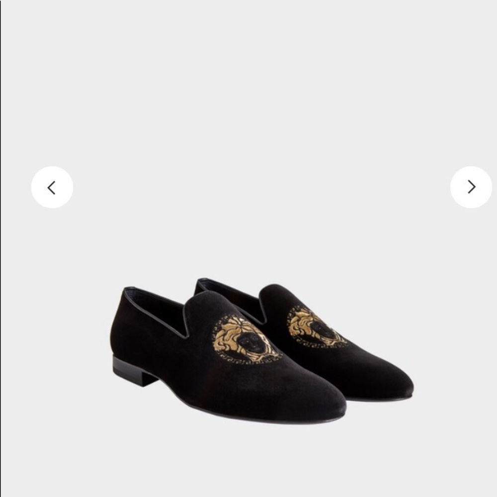 Versace Medusa loafers